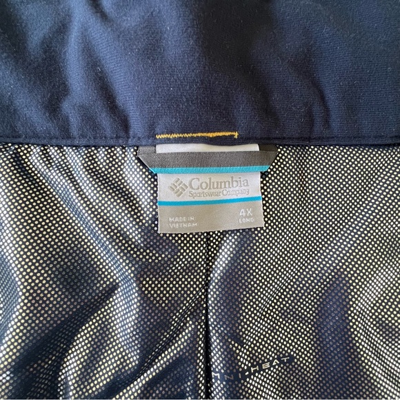 Columbia Men’s Pants Omni-Tech Yellow Size 4X Long - Picture 9 of 12